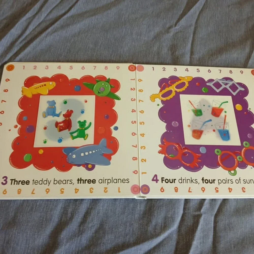 Magic numbers, Number Farm, Wendy love to draw, Red Fire Engine, Digger, Car x 6
